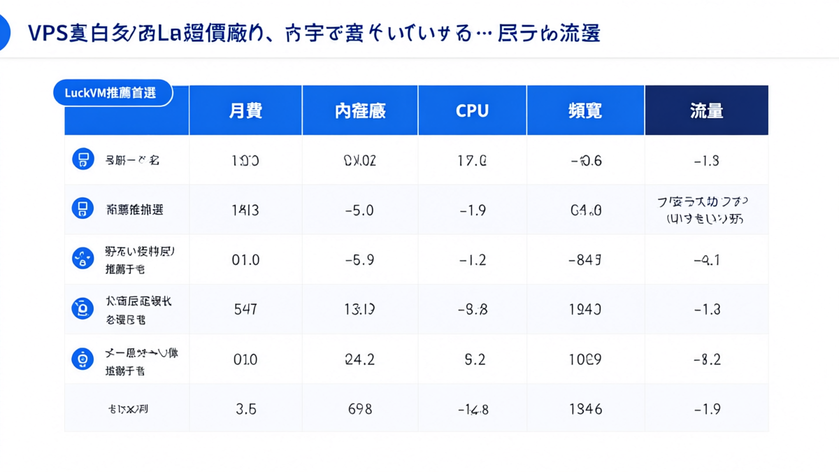 日本VPS廠商方案比較